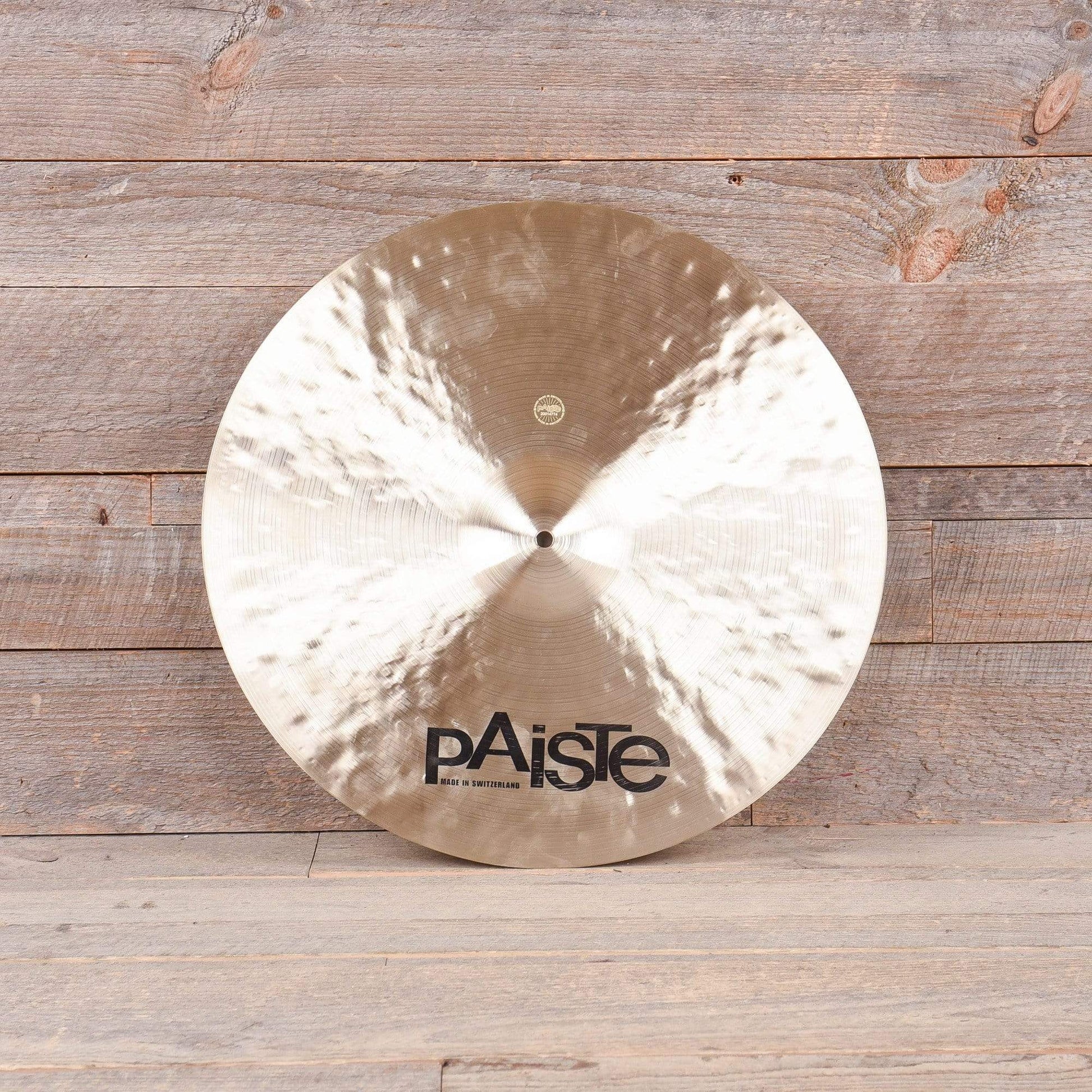 Paiste 20" Twenty Masters Dark Crash Ride Cymbal Drums and Percussion / Cymbals / Crash
