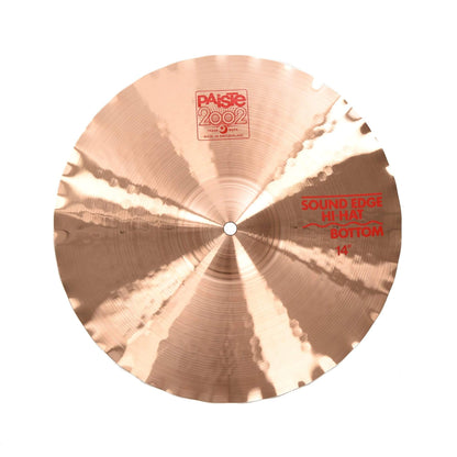 Paiste 14" 2002 Sound Edge Hi-Hat Pair Drums and Percussion / Cymbals / Hi-Hats
