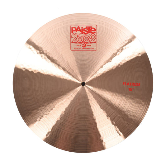 Paiste 18" 2002 Flat Ride Drums and Percussion / Cymbals / Ride