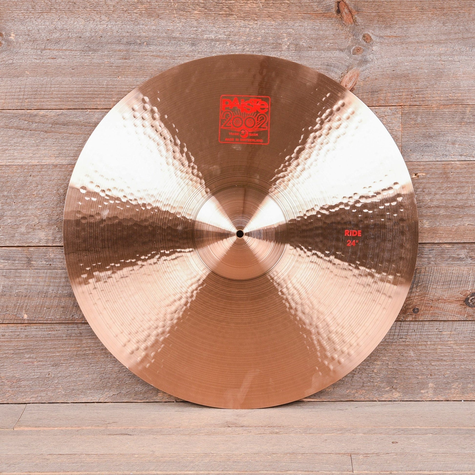 Paiste 24" 2002 Ride Cymbal Drums and Percussion / Cymbals / Ride