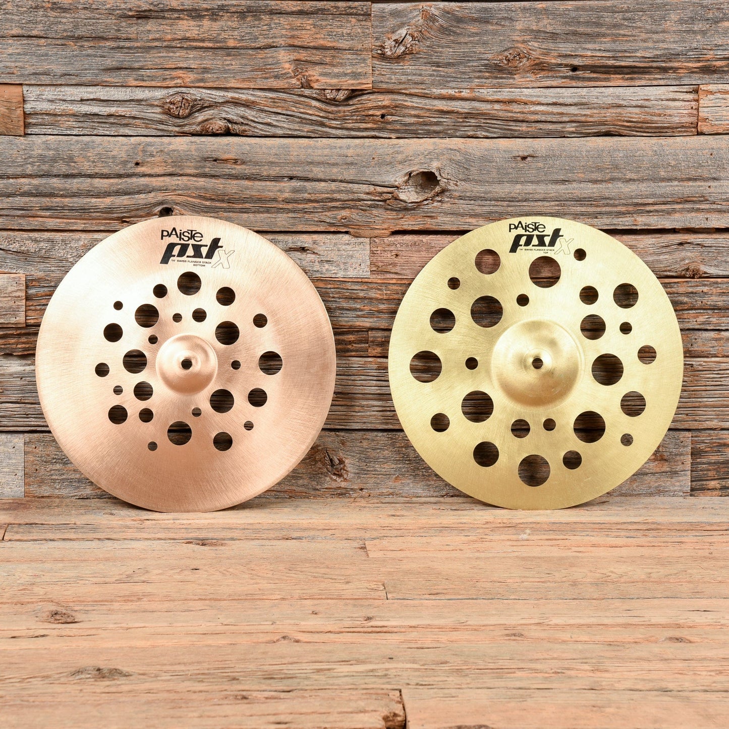 Paiste 14" PST X Swiss Hi-Hats Pair USED Drums and Percussion