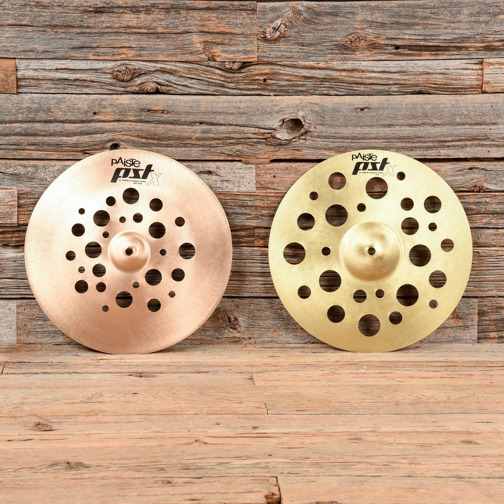 Paiste 14" PST X Swiss Hi-Hats Pair USED Drums and Percussion