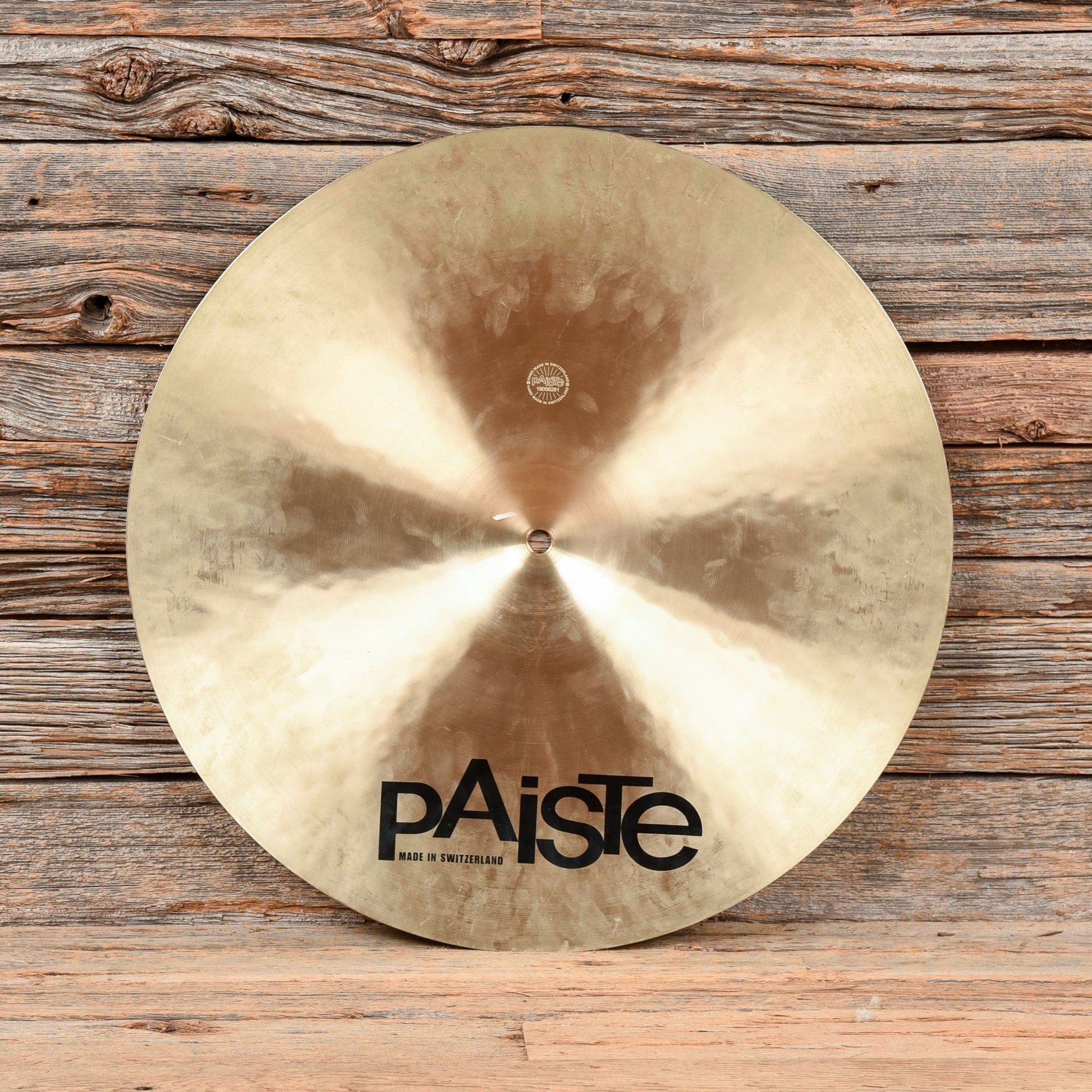 Paiste 18" Masters Extra Thin Crash Cymbal USED Drums and Percussion