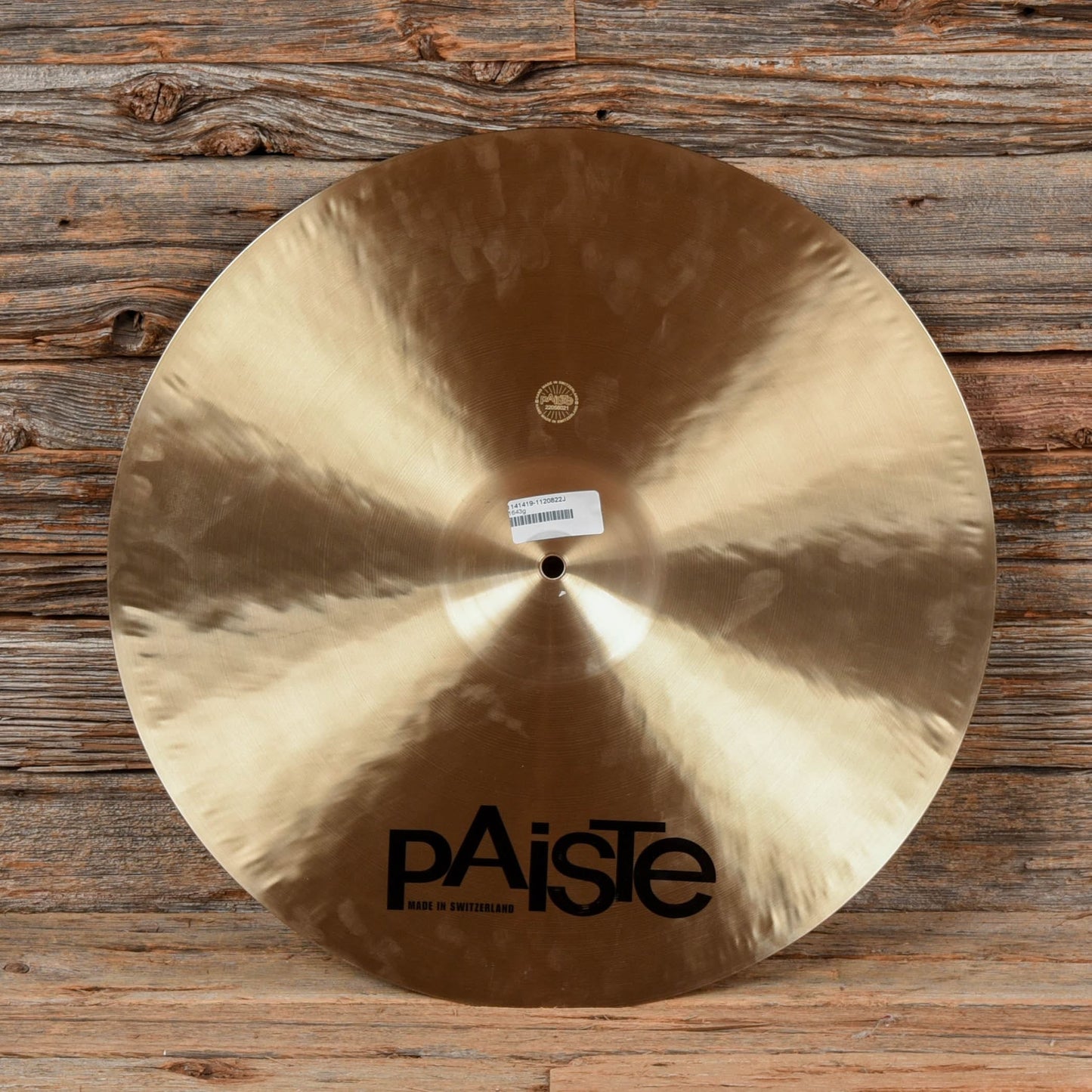 Paiste 19" Modern Essentials Crash Cymbal USED Drums and Percussion