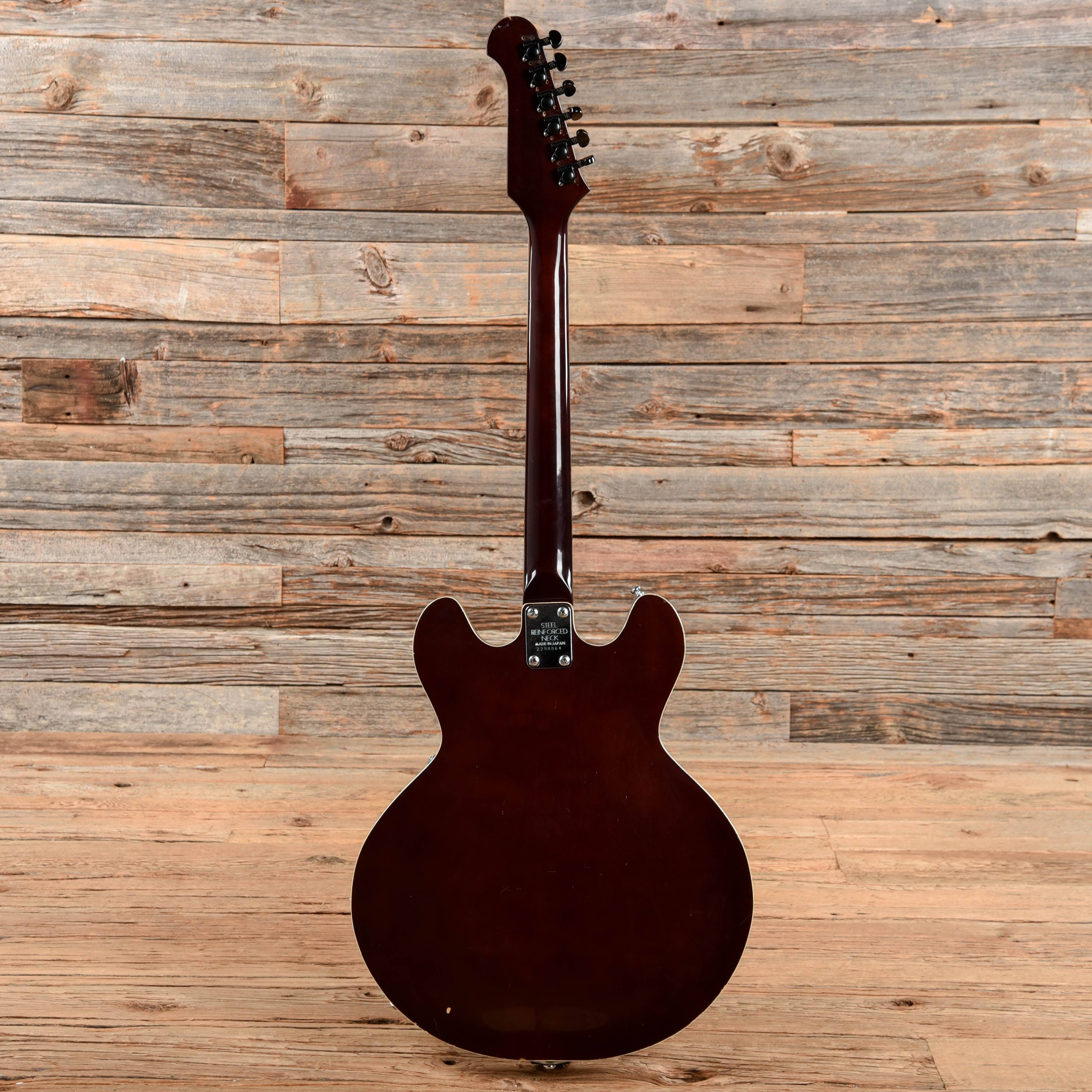 Pan Guitars P-23 Walnut 1970s Electric Guitars / Semi-Hollow