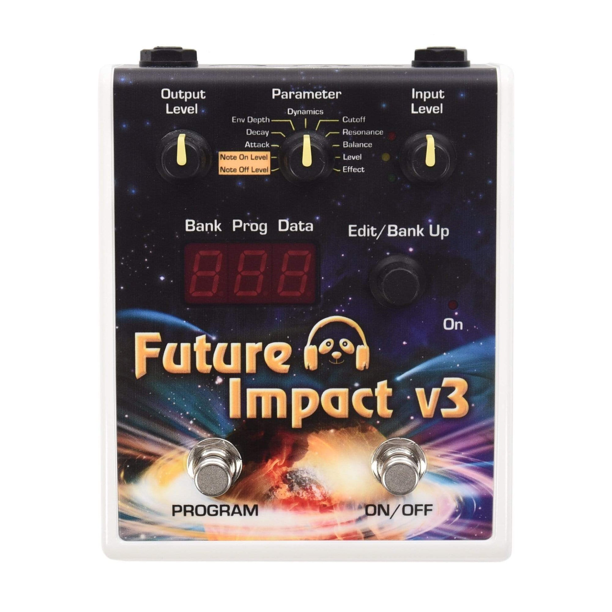 bass guitar synth pedal Panda Audio Future Impact v3 Bass/Guitar Synth Pedal