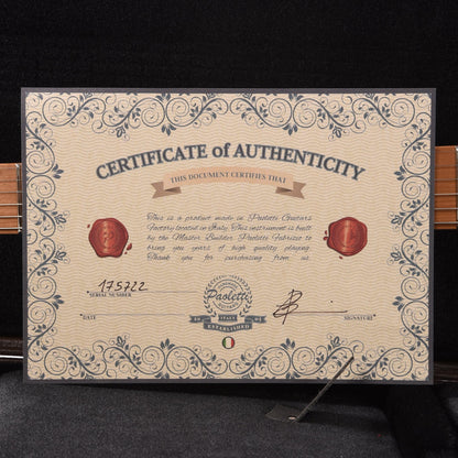 Paoletti Loft Series Nancy Tobacco Electric Guitars / Solid Body