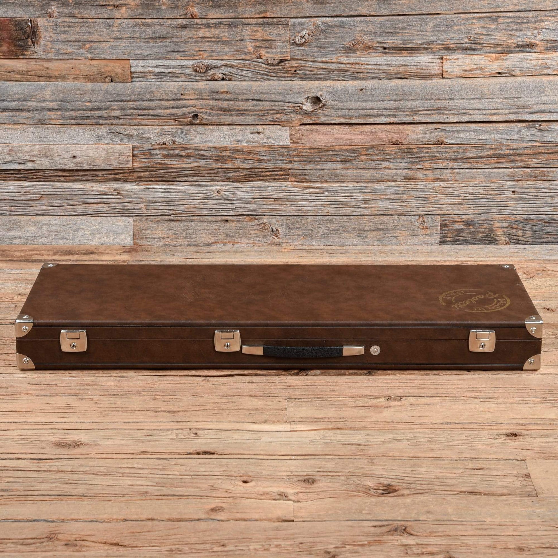 Paoletti Nancy Tele Red Leather Top Electric Guitars / Solid Body