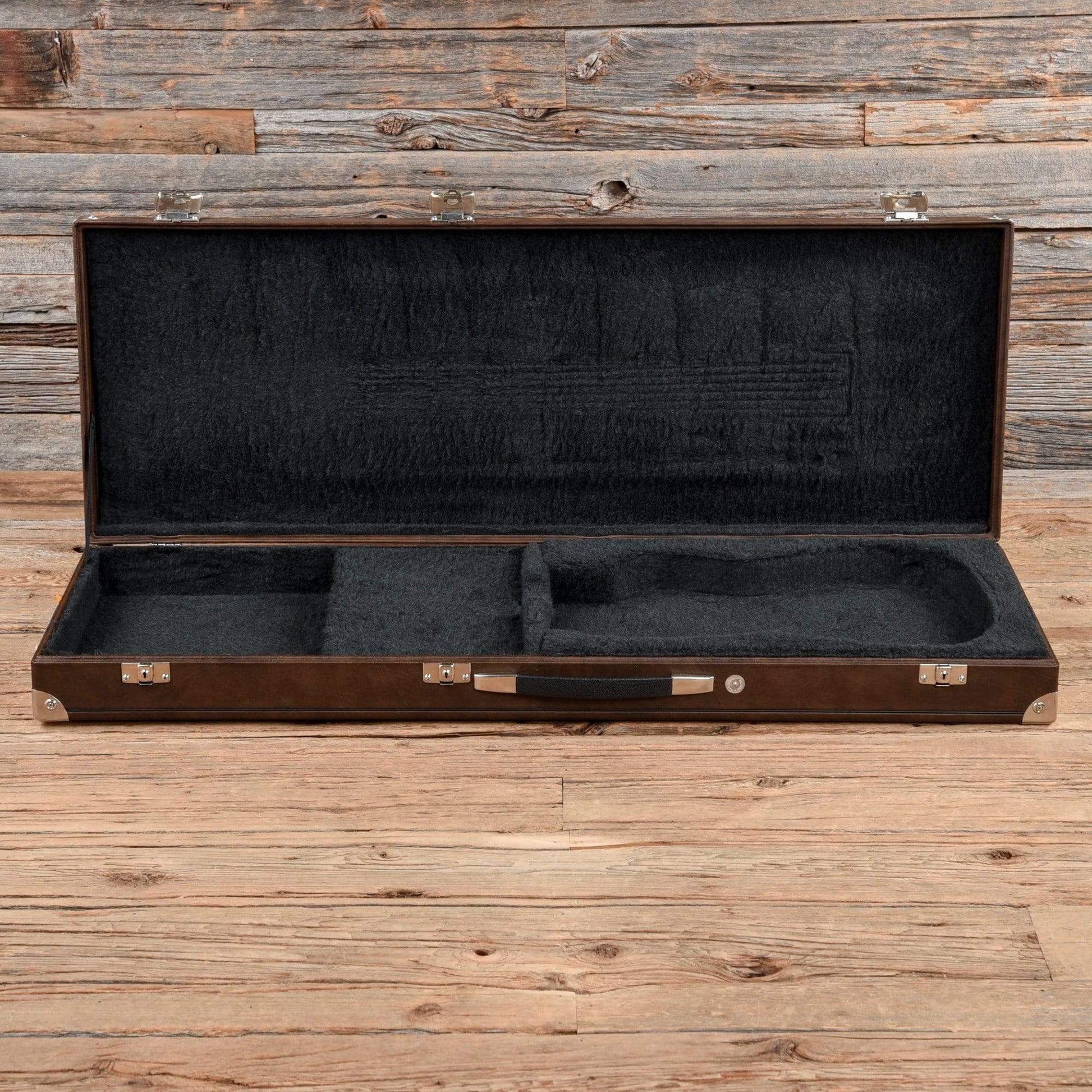 Paoletti Nancy Tele Red Leather Top Electric Guitars / Solid Body