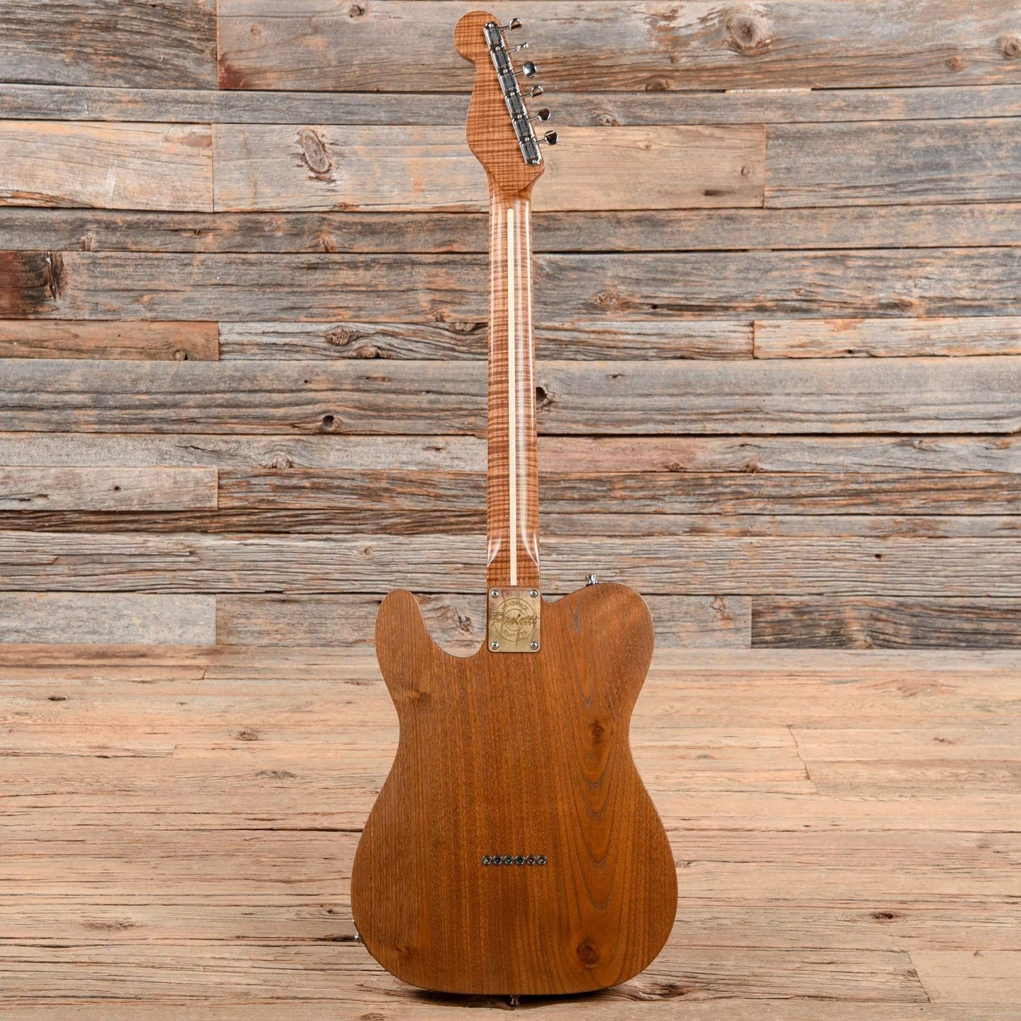 Paoletti Nancy Tele Red Leather Top Electric Guitars / Solid Body