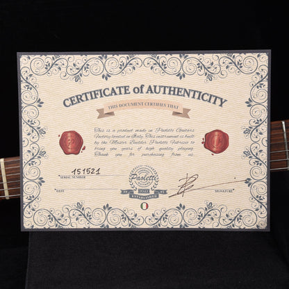 Paoletti Wine Series Nancy HS Natural Electric Guitars / Solid Body