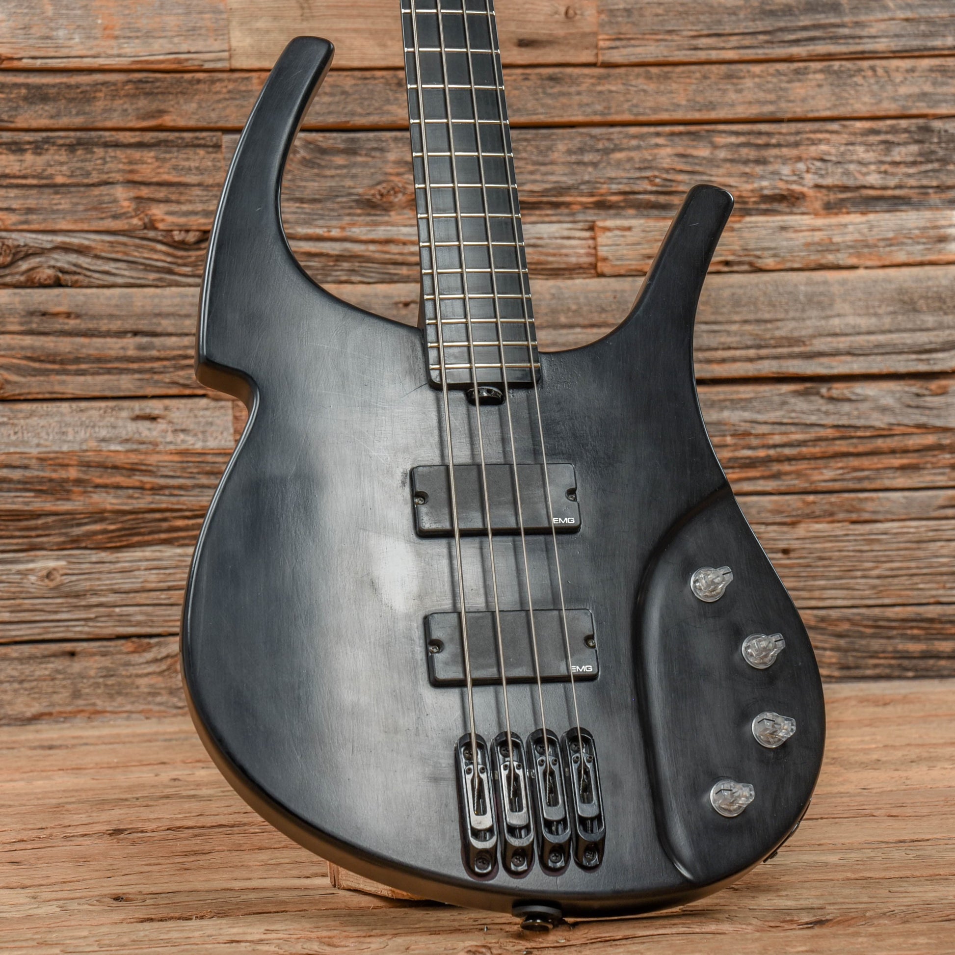 Parker Hornet Bass Matte Black Bass Guitars / 4-String