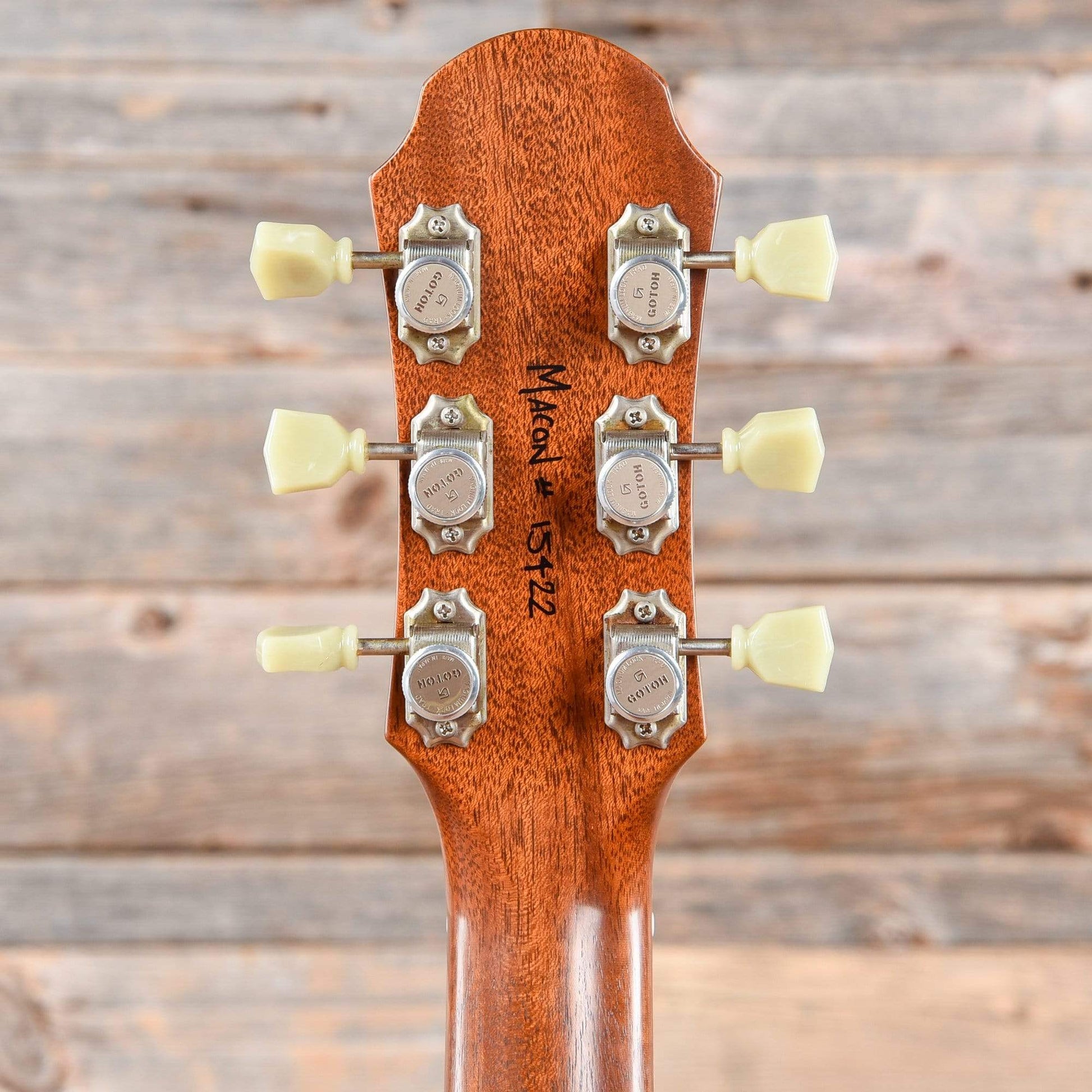 Patrick James Eggle Macon Singlecut Denim Blue Burst 2019 Electric Guitars / Solid Body