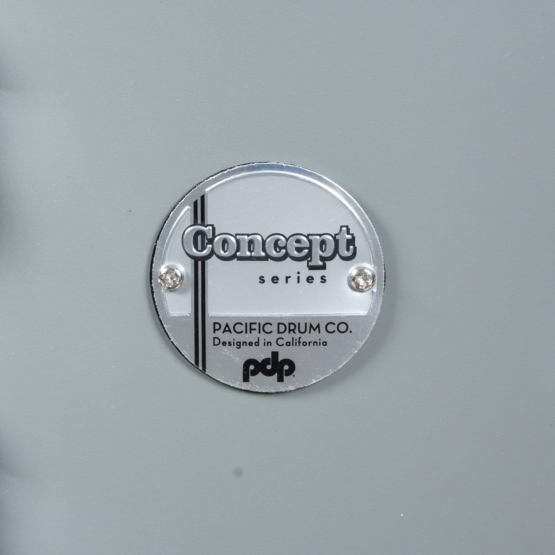 PDP Concept Maple 12/14/18 3pc. Drum Kit Satin Pewter Drums and Percussion / Acoustic Drums / Full Acoustic Kits