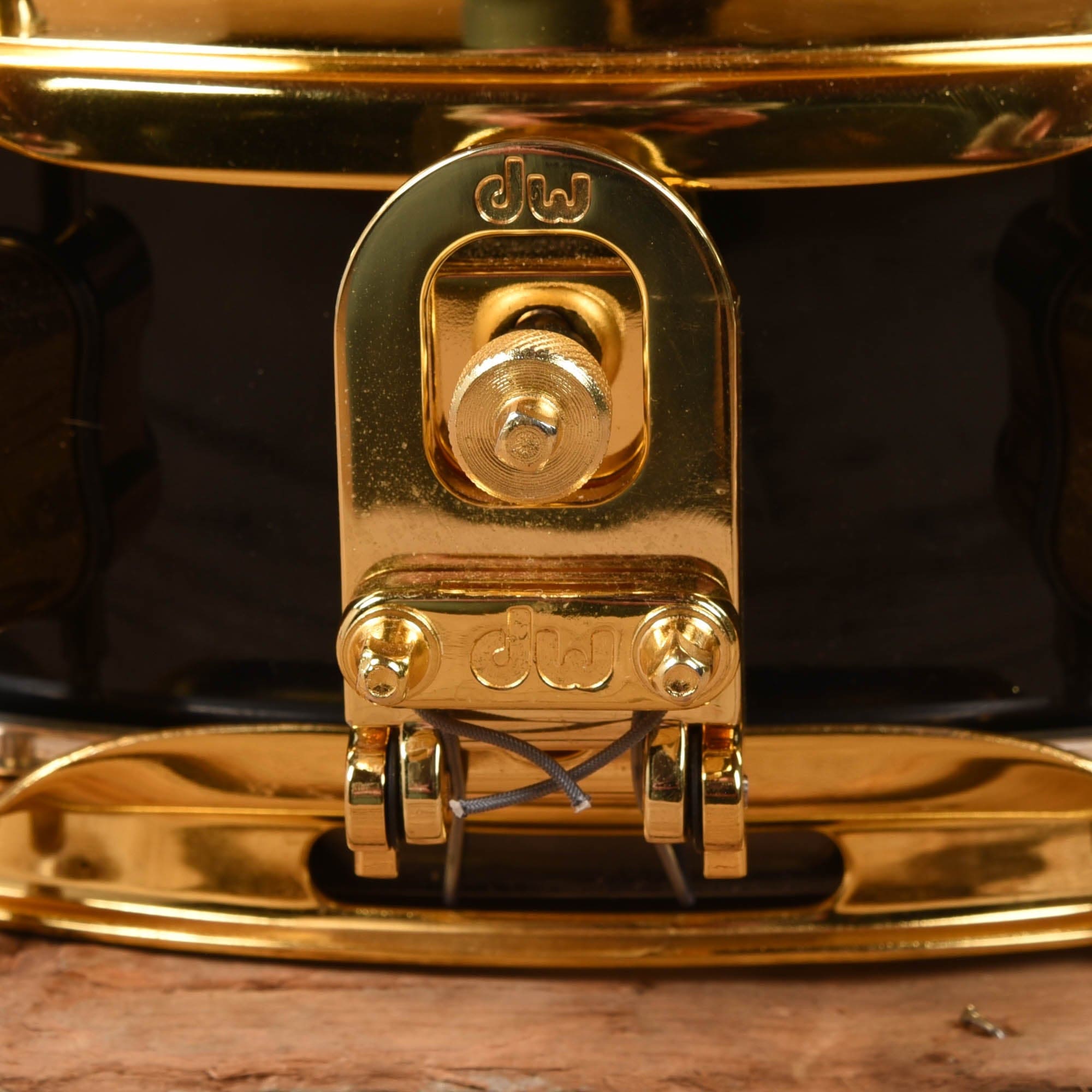 PDP 4x13 Eric Hernandez Signature Black with Gold Hardware Snare Drum ...