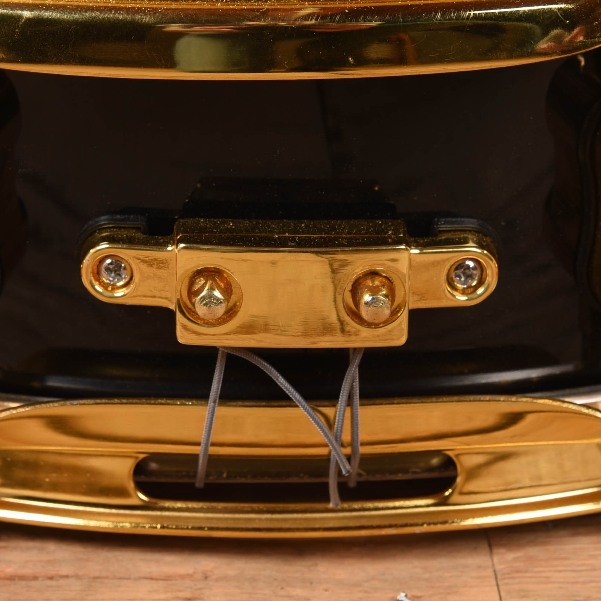 PDP 4x13 Eric Hernandez Signature Black with Gold Hardware Snare Drum ...