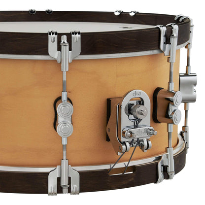 PDP 6.5x14 Concept Classic Natural Satin Snare Drum w/Walnut Wood Hoops Drums and Percussion / Acoustic Drums / Snare