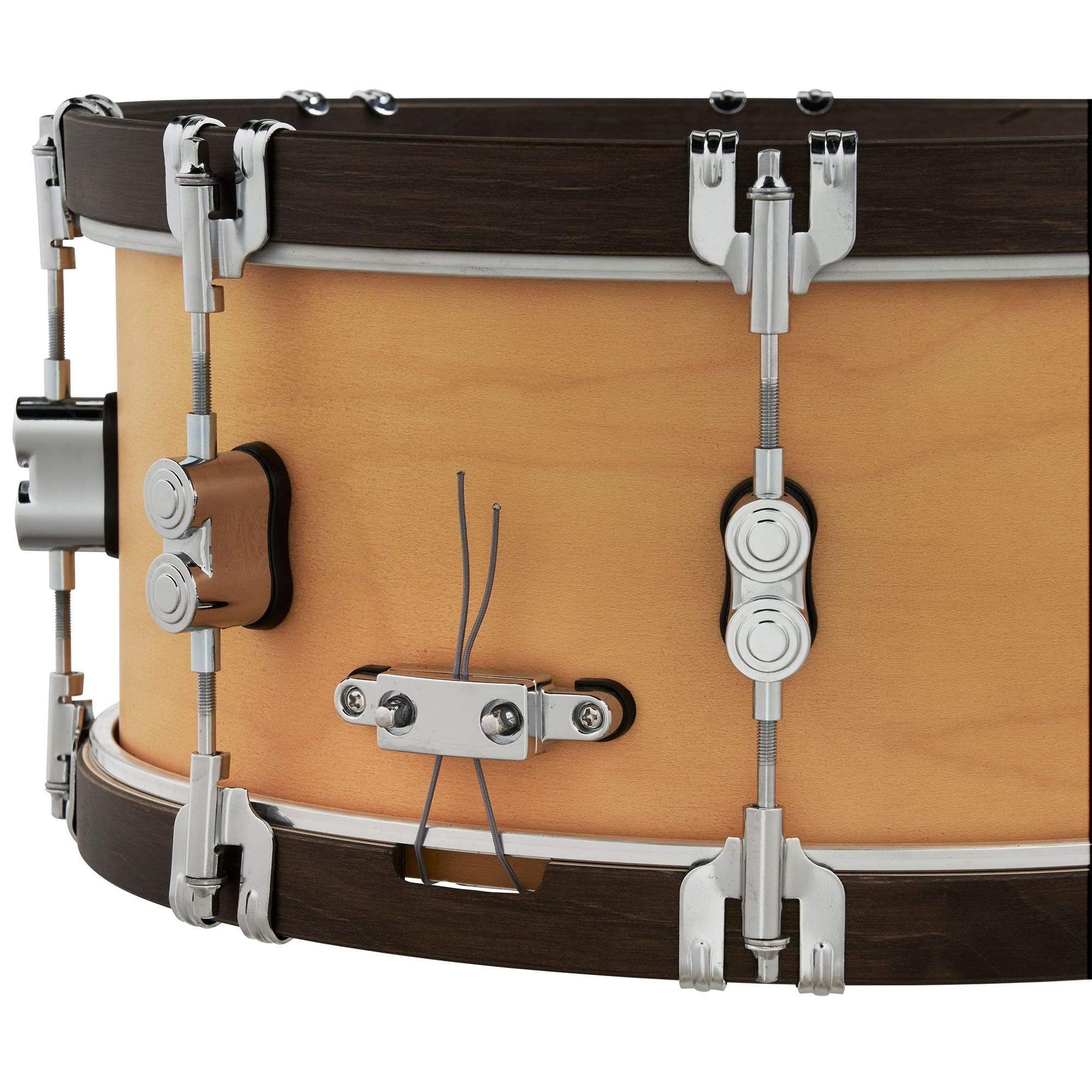 PDP 6.5x14 Concept Classic Natural Satin Snare Drum w/Walnut Wood Hoops Drums and Percussion / Acoustic Drums / Snare