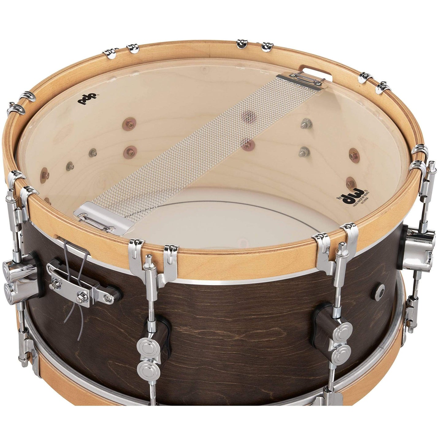 PDP 6.5x14 Concept Classic Walnut Satin Snare Drum w/Natural Wood Hoops Drums and Percussion / Acoustic Drums / Snare