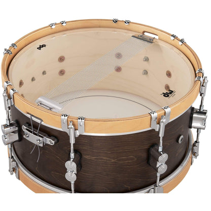 PDP 6.5x14 Concept Classic Walnut Satin Snare Drum w/Natural Wood Hoops Drums and Percussion / Acoustic Drums / Snare