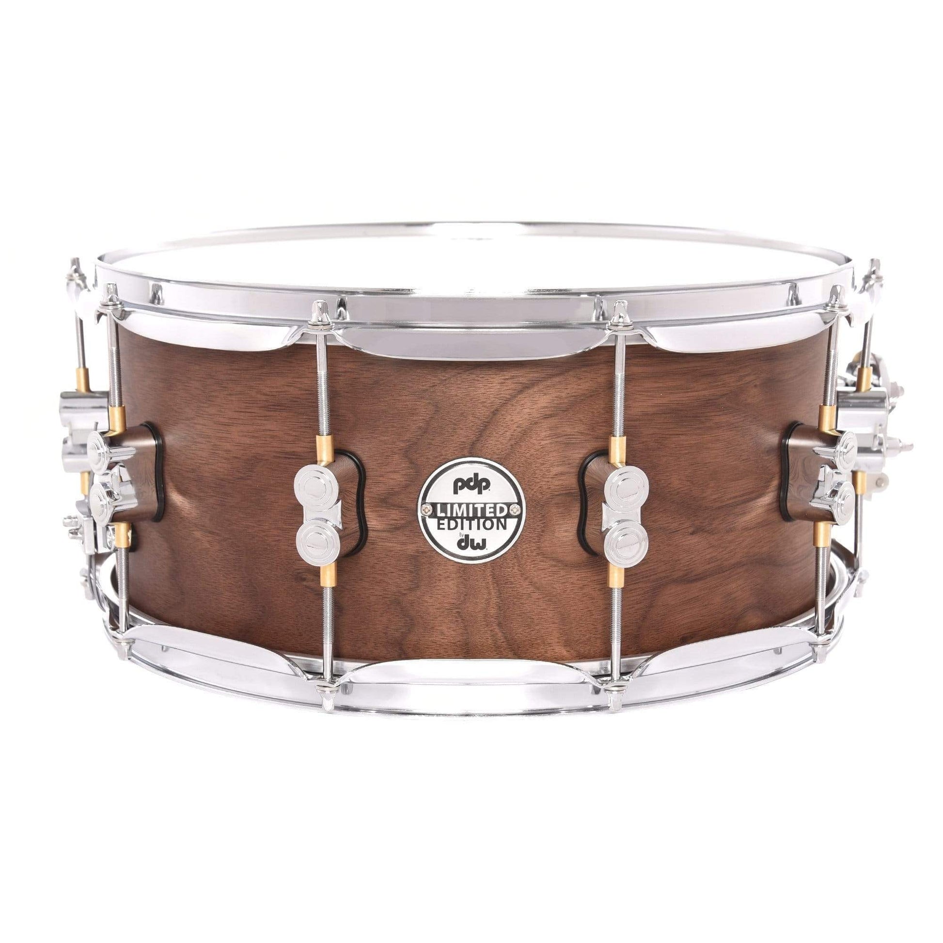 PDP 6.5x14 Concept Maple/Walnut 20-Ply Limited Edition Snare Drum Natural Satin Drums and Percussion / Acoustic Drums / Snare