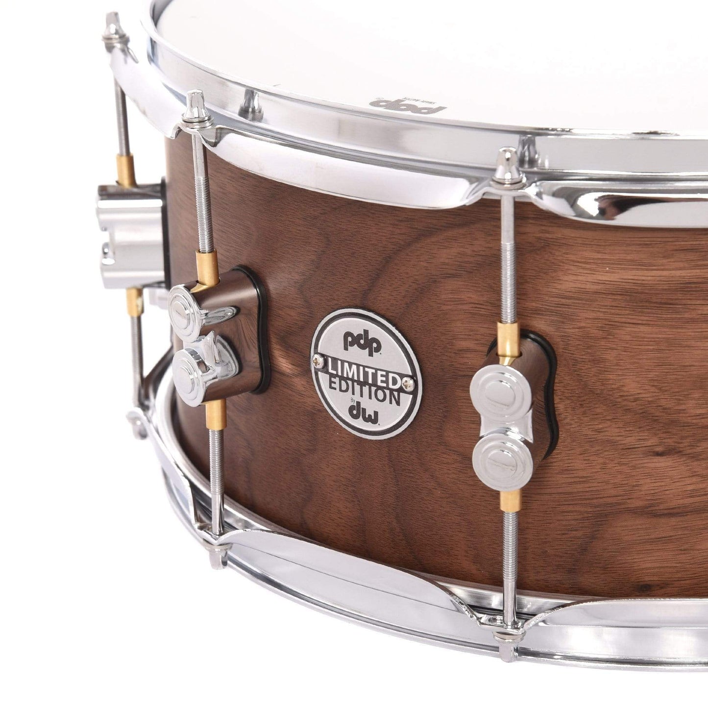 PDP 6.5x14 Concept Maple/Walnut 20-Ply Limited Edition Snare Drum Natural Satin Drums and Percussion / Acoustic Drums / Snare