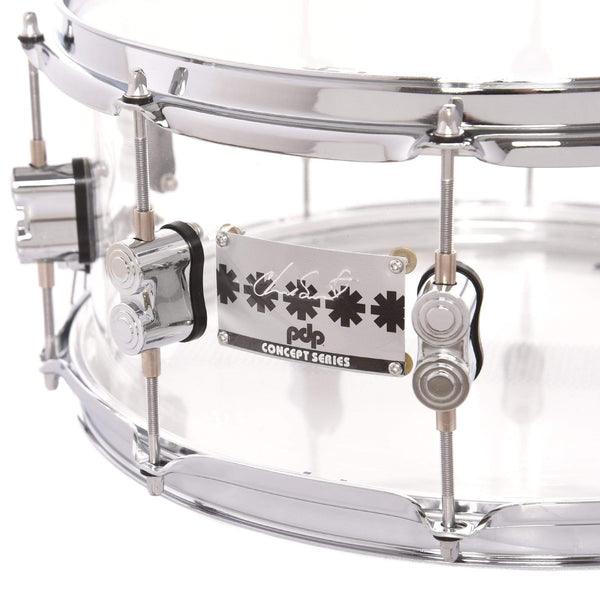 PDP 6x14 Chad Smith Signature Acrylic Snare Drum – Chicago Music Exchange