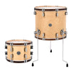 Pacific PDP 13/16 Concept Maple Classic Tom Pack Natural w/Tobacco Hoops Drums and Percussion / Acoustic Drums / Tom