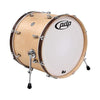 Pacific PDP 24x14 Concept Maple Classic Bass Drum Natural w/Tobacco Hoops