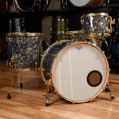 Pearl Masters 13/16/24 Drum Kit w/6.5x14" Snare Drum Purple Gold Swirl Drums and Percussion / Acoustic Drums / Full Acoustic Kits