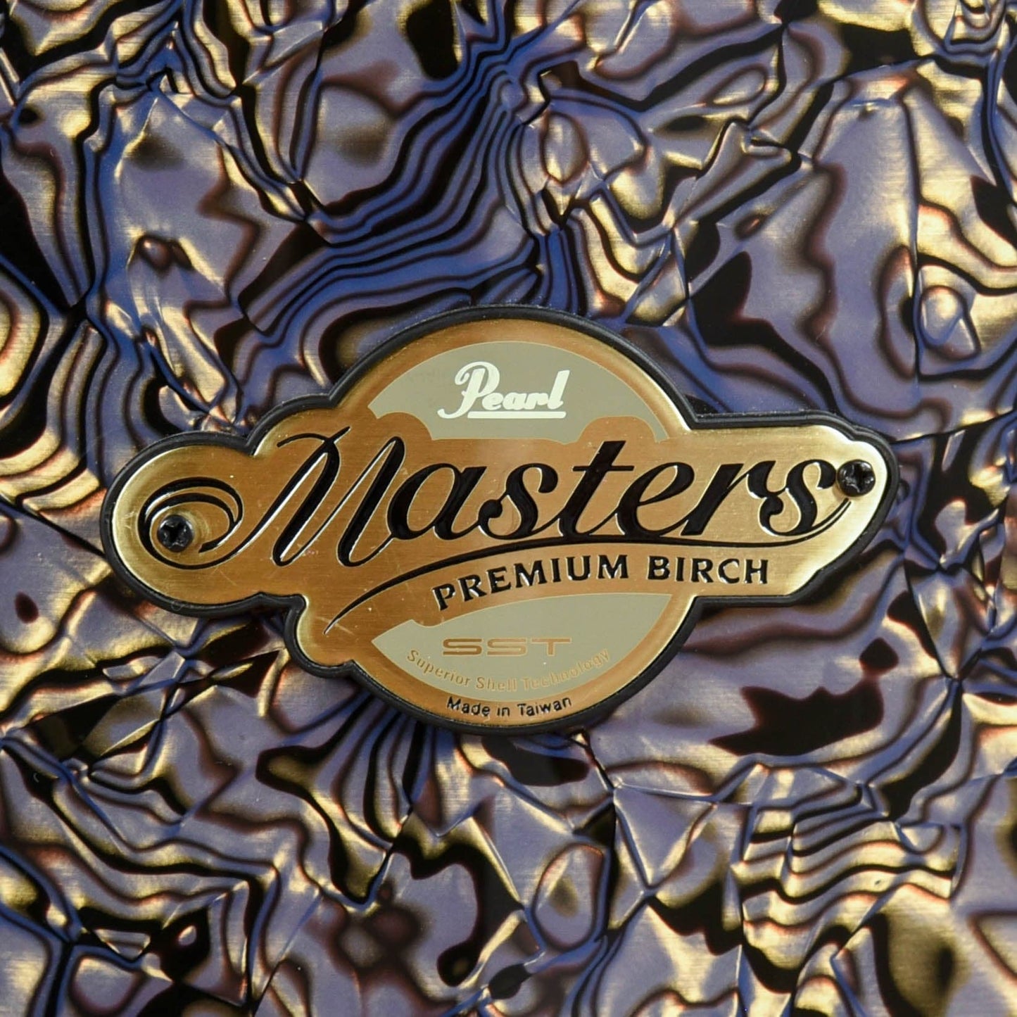 Pearl Masters 13/16/24 Drum Kit w/6.5x14" Snare Drum Purple Gold Swirl Drums and Percussion / Acoustic Drums / Full Acoustic Kits