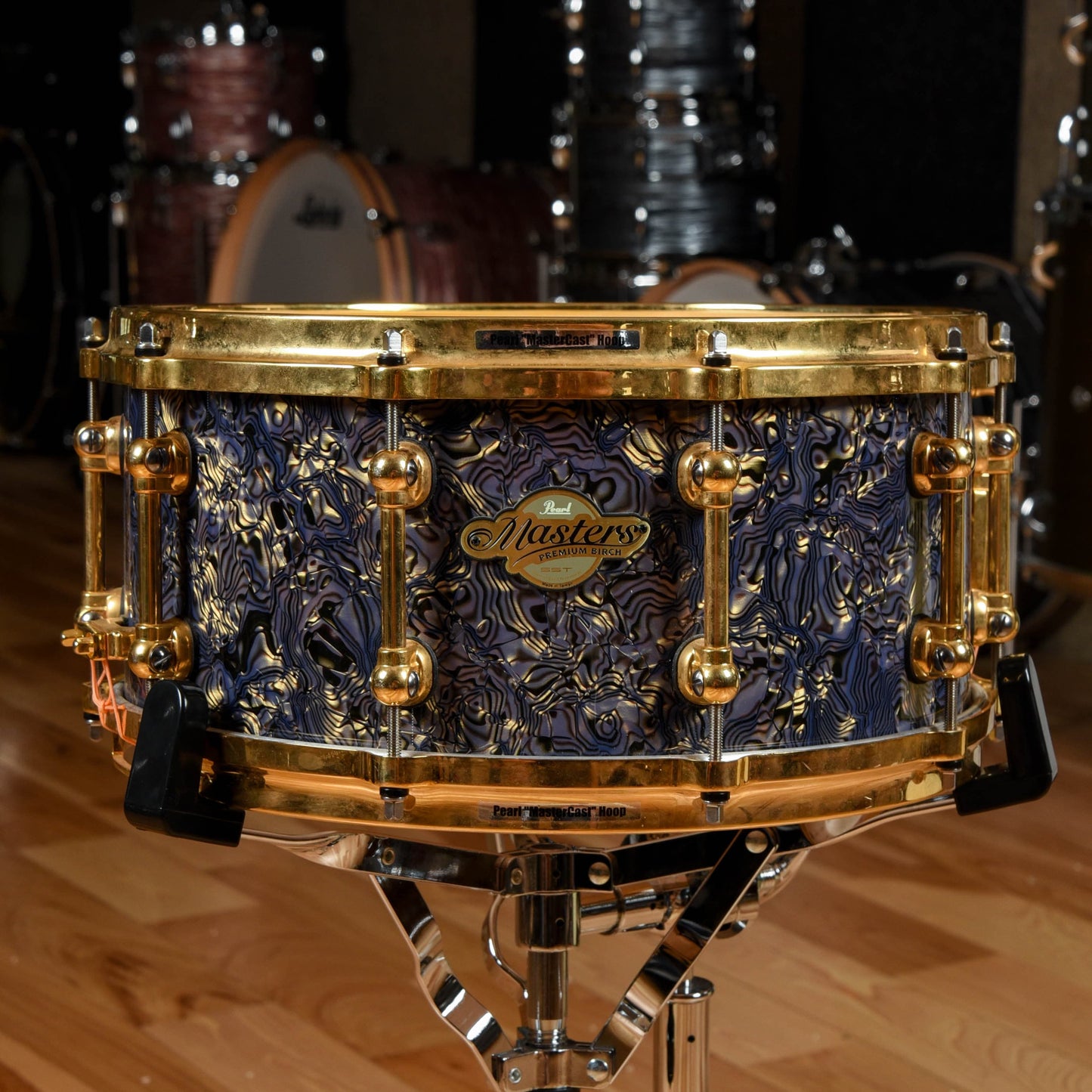 Pearl Masters 13/16/24 Drum Kit w/6.5x14" Snare Drum Purple Gold Swirl Drums and Percussion / Acoustic Drums / Full Acoustic Kits
