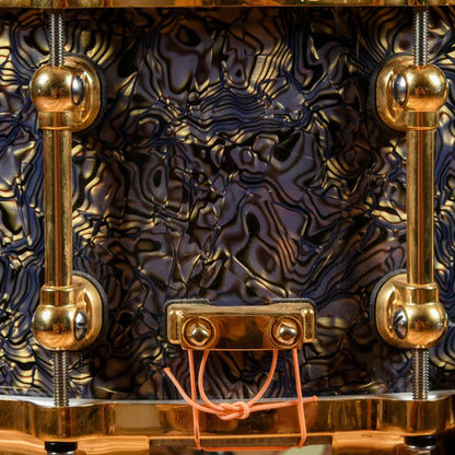 Pearl Masters 13/16/24 Drum Kit w/6.5x14" Snare Drum Purple Gold Swirl Drums and Percussion / Acoustic Drums / Full Acoustic Kits