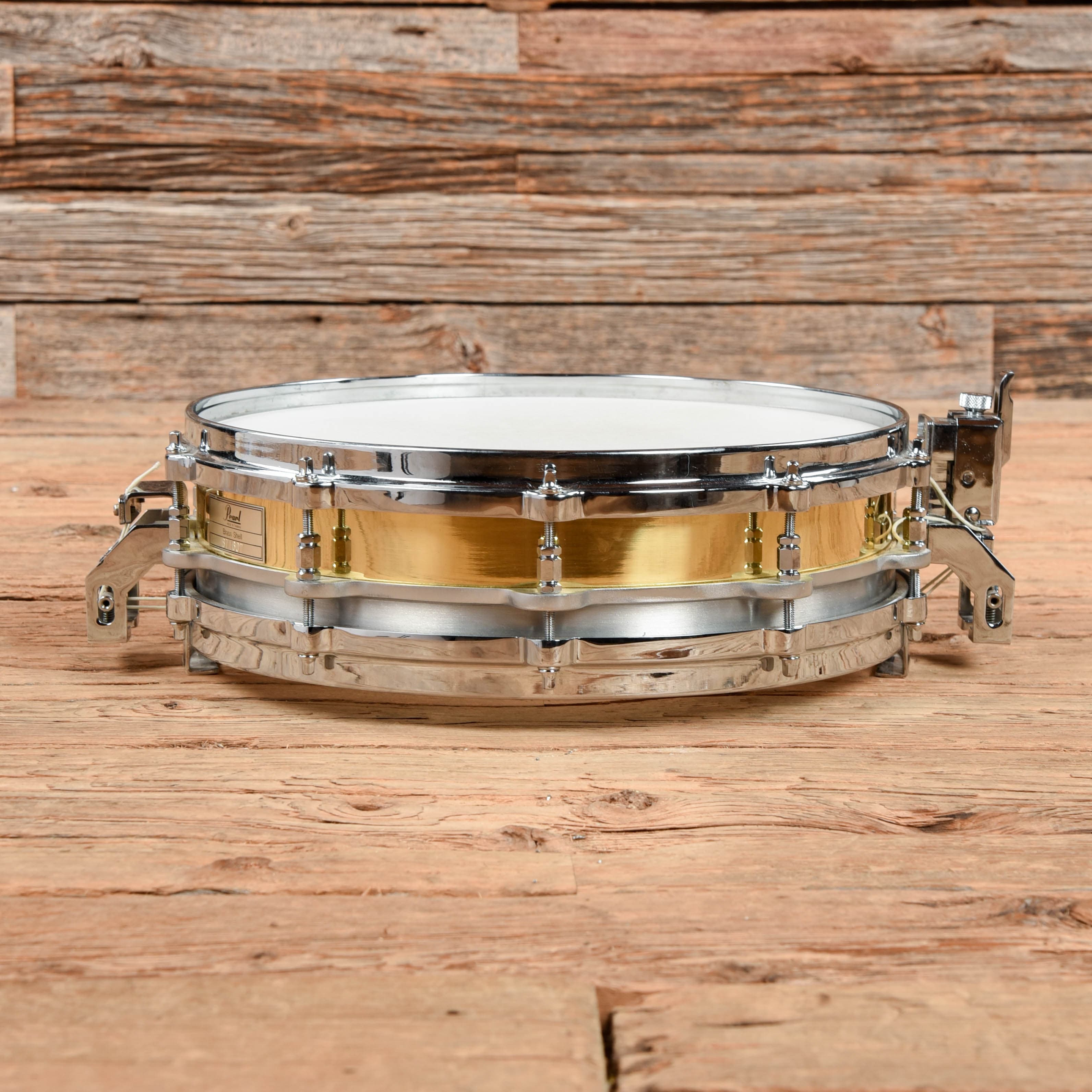 Pearl 3.5x14 Free-Floating Piccolo Snare Drum Brass Used – Chicago