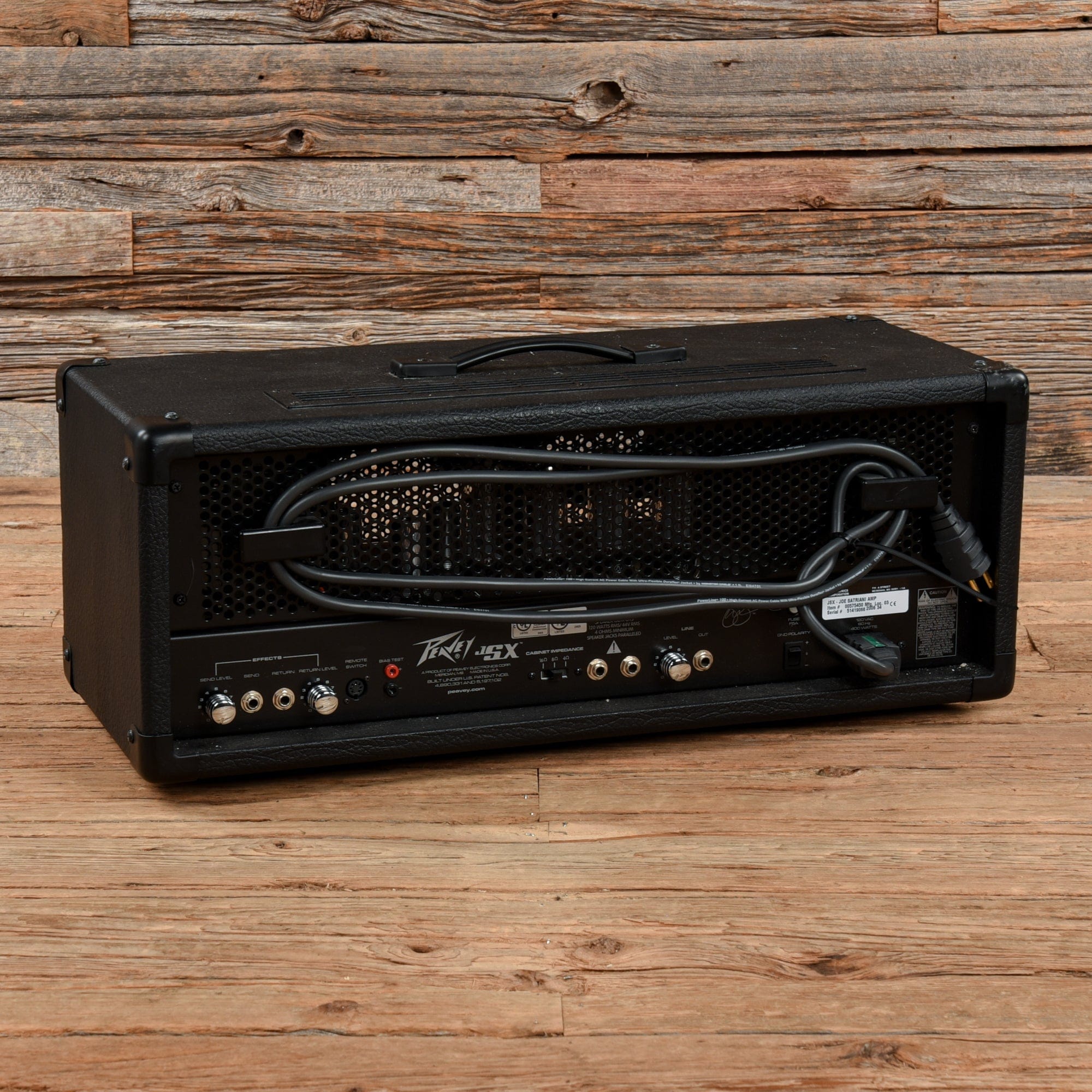 Peavey JSX Joe Satriani Signature 120-Watt Guitar Head – Chicago