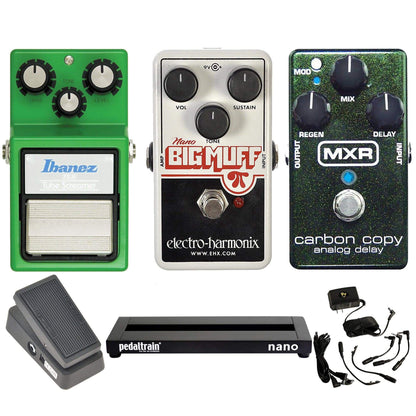 Loaded Pedalboard "Classics" Bundle W/FREE Power Supply Effects and Pedals / Pedalboards and Power Supplies