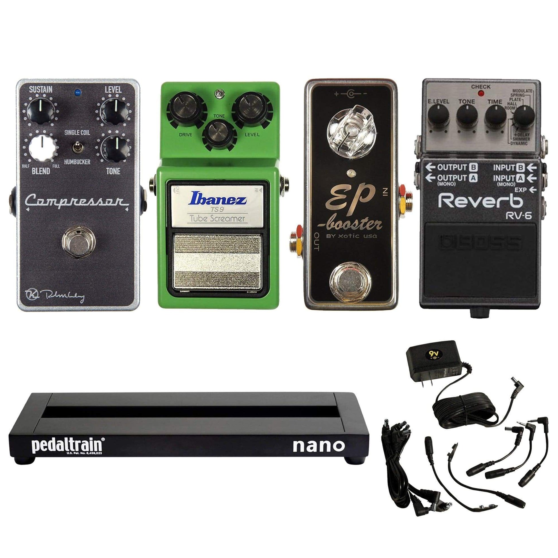 Loaded Pedalboard "Modern Clssics" 2 Bundle W/FREE Power Supply. Effects and Pedals / Pedalboards and Power Supplies