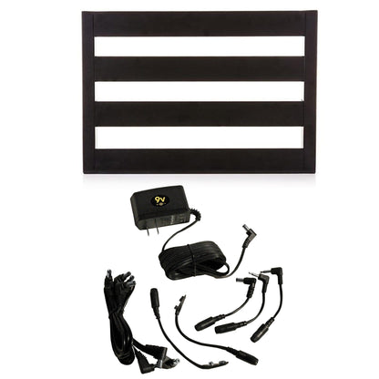 Pedaltrain Classic JR Pedalboard 18x12.5 w/Tour Case Bundle w/ Truetone 1 Spot 9v Adaptor Combo Pack Effects and Pedals / Pedalboards and Power Supplies