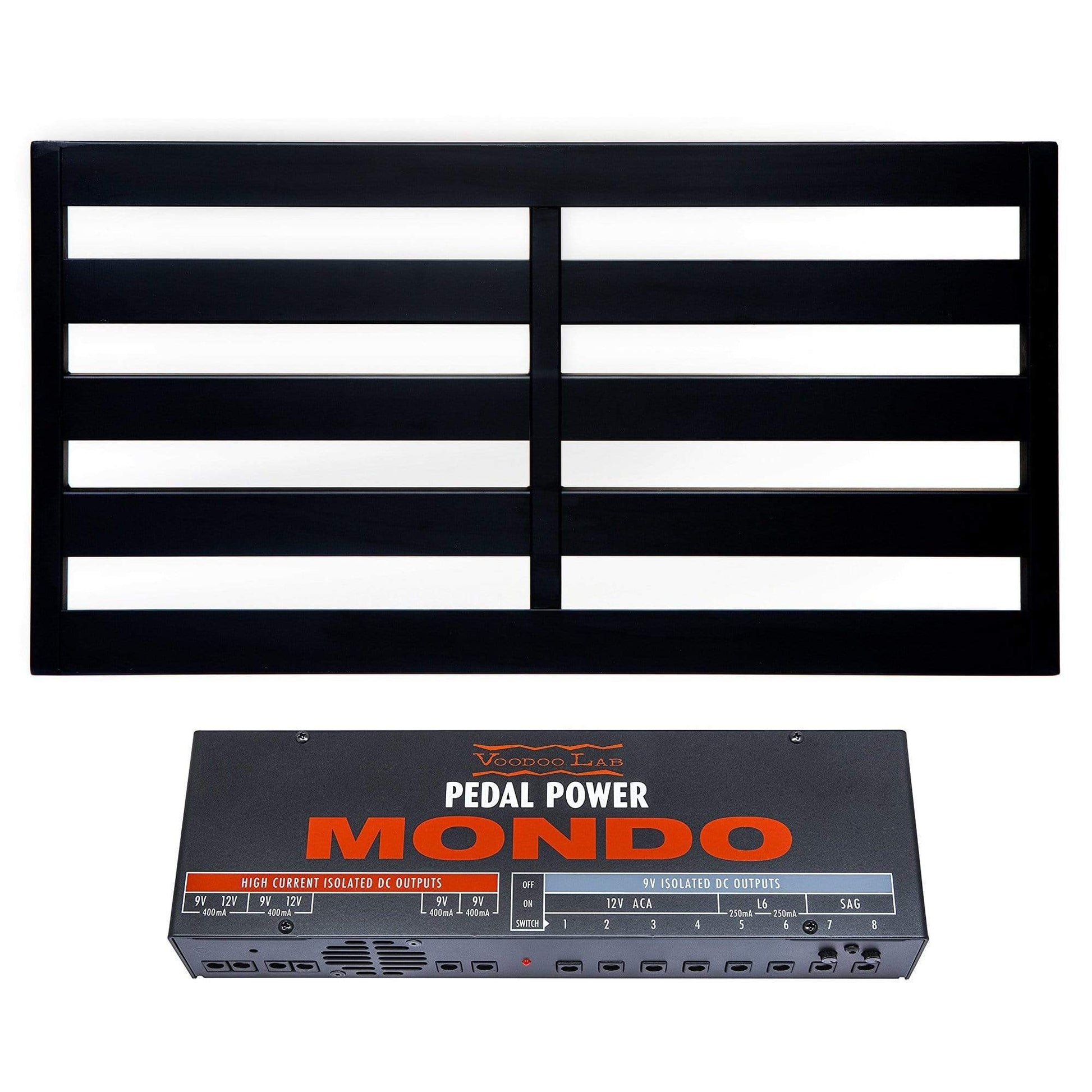 Pedaltrain Classic PRO Pedalboard 32x16 Wheeled Hard Case Bundle w/ Voodoo Lab MONDO Isolated Power Supply Effects and Pedals / Pedalboards and Power Supplies