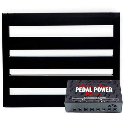 Pedaltrain NOVO 18 Pedalboard w/Tour Case Bundle w/ Voodoo Lab Pedal Power 2 PLUS Isolated Power Supply Effects and Pedals / Pedalboards and Power Supplies