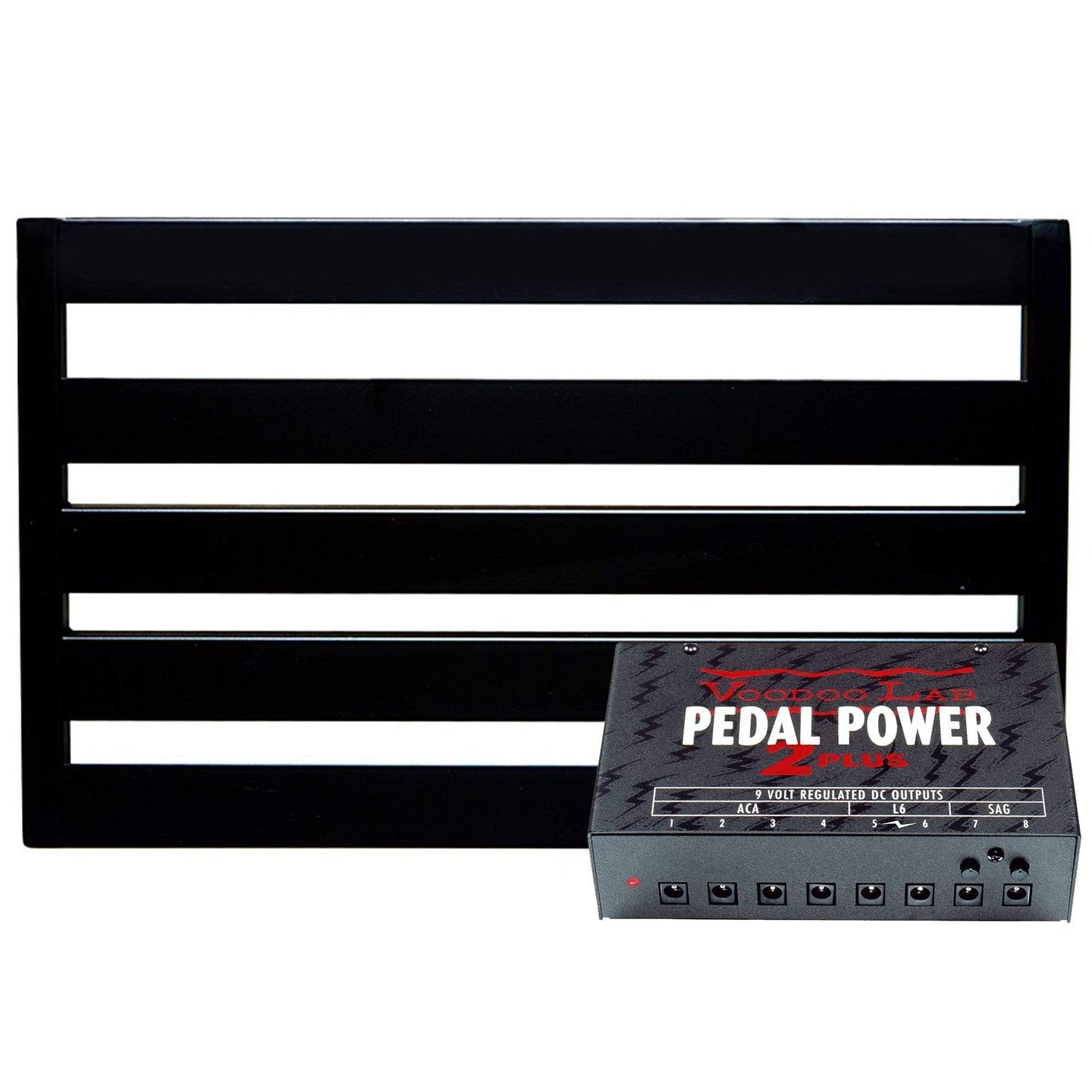 Pedaltrain NOVO 24 Pedalboard 5 Rails 24x14.5 w/Tour Case Bundle w/ Vo