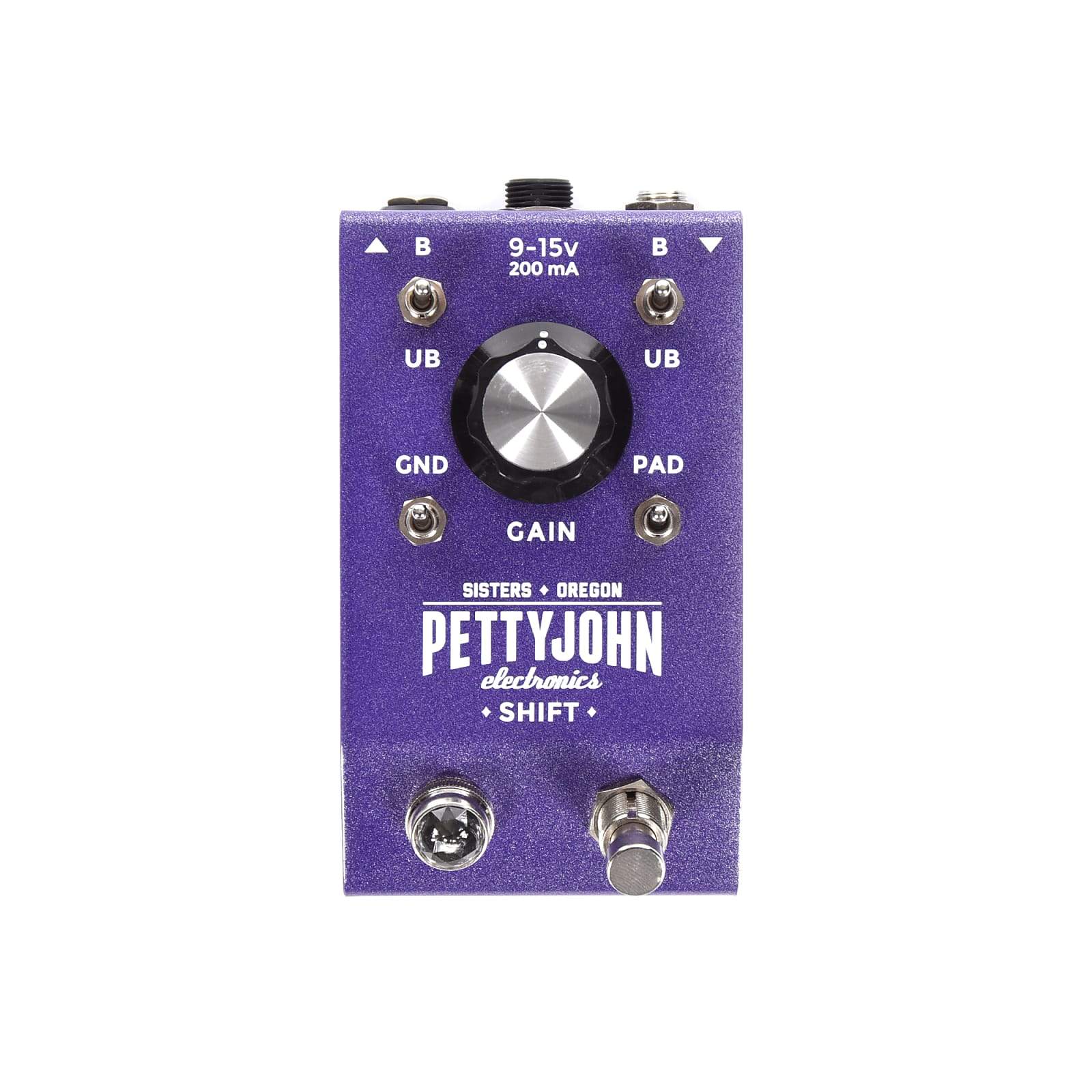 Pettyjohn Electronics Shift D.I. Multi-Tool Buffer Boost Effects and Pedals / Controllers, Volume and Expression