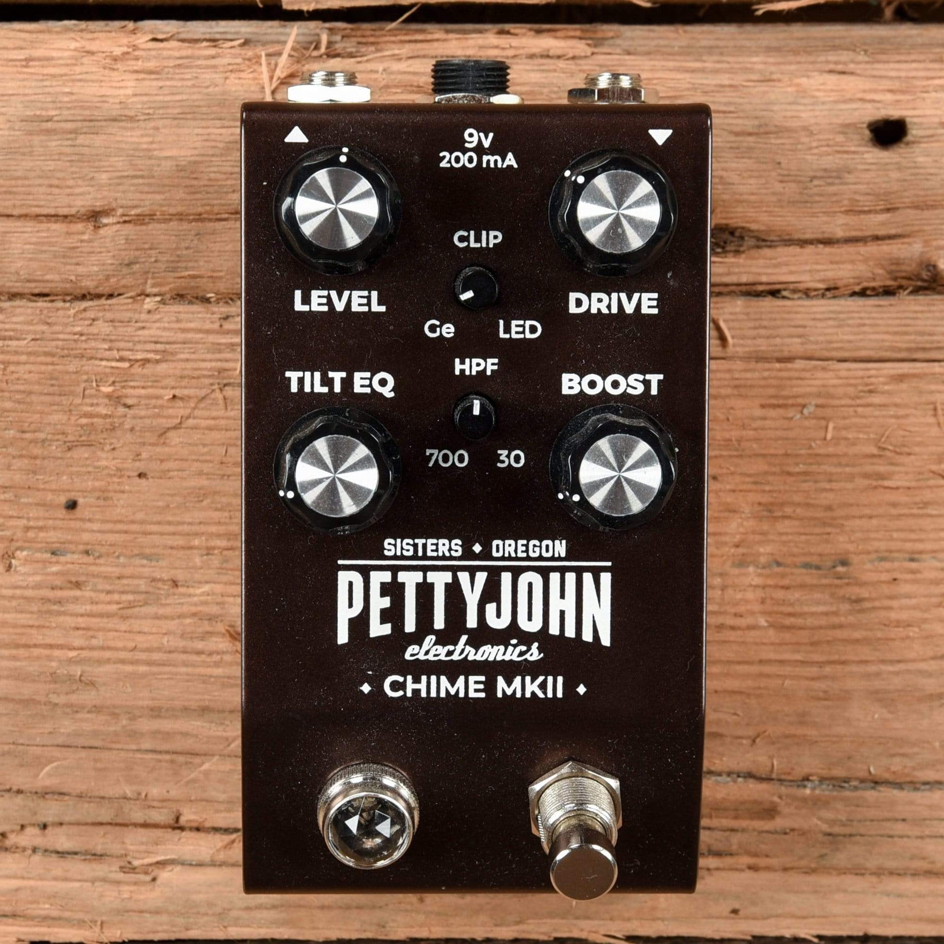 Pettyjohn Electronics Chime MkII Overdrive Effects and Pedals / Overdrive and Boost