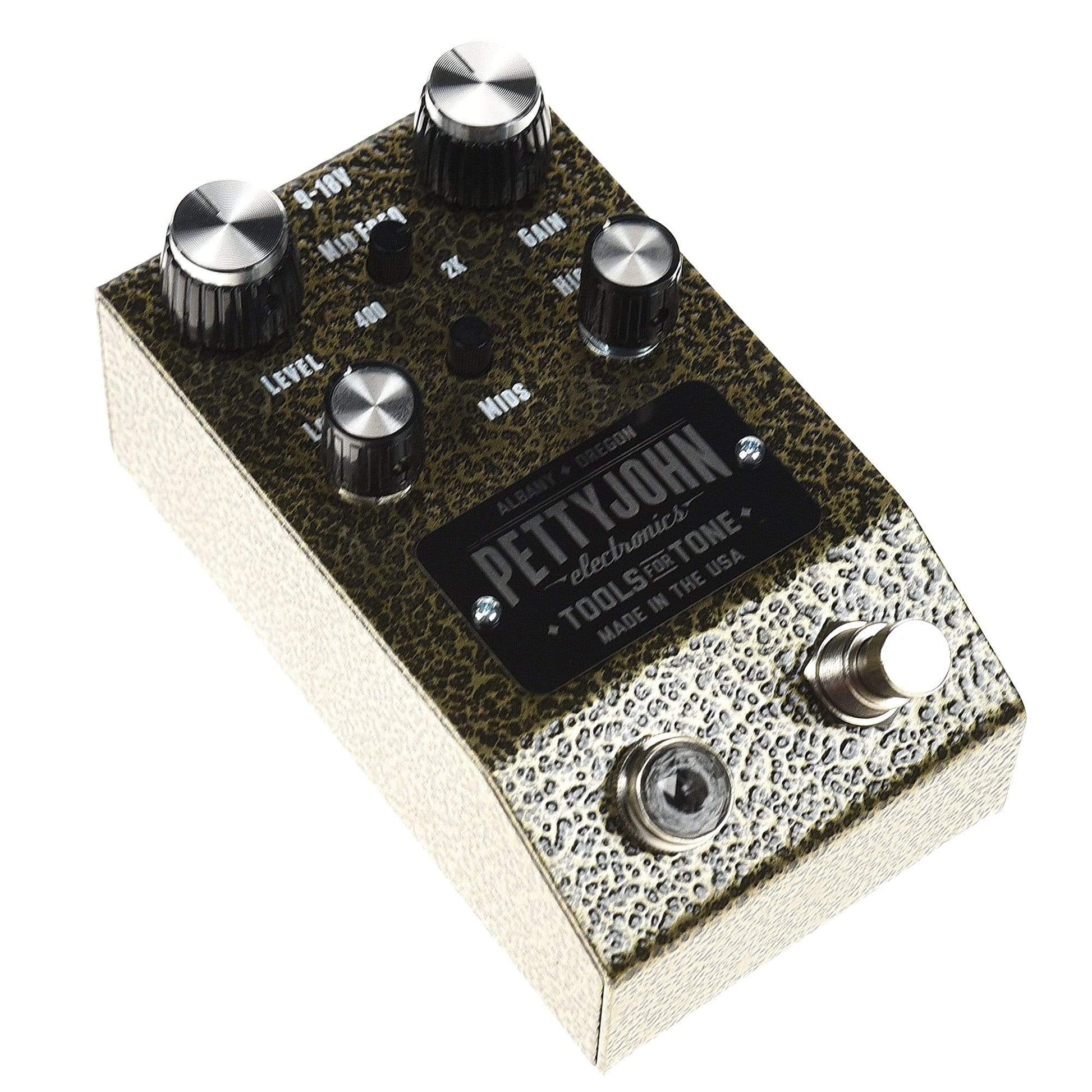 gold overdrive boutique pedal Pettyjohn Electronics Gold Overdrive – Chicago Music Exchange