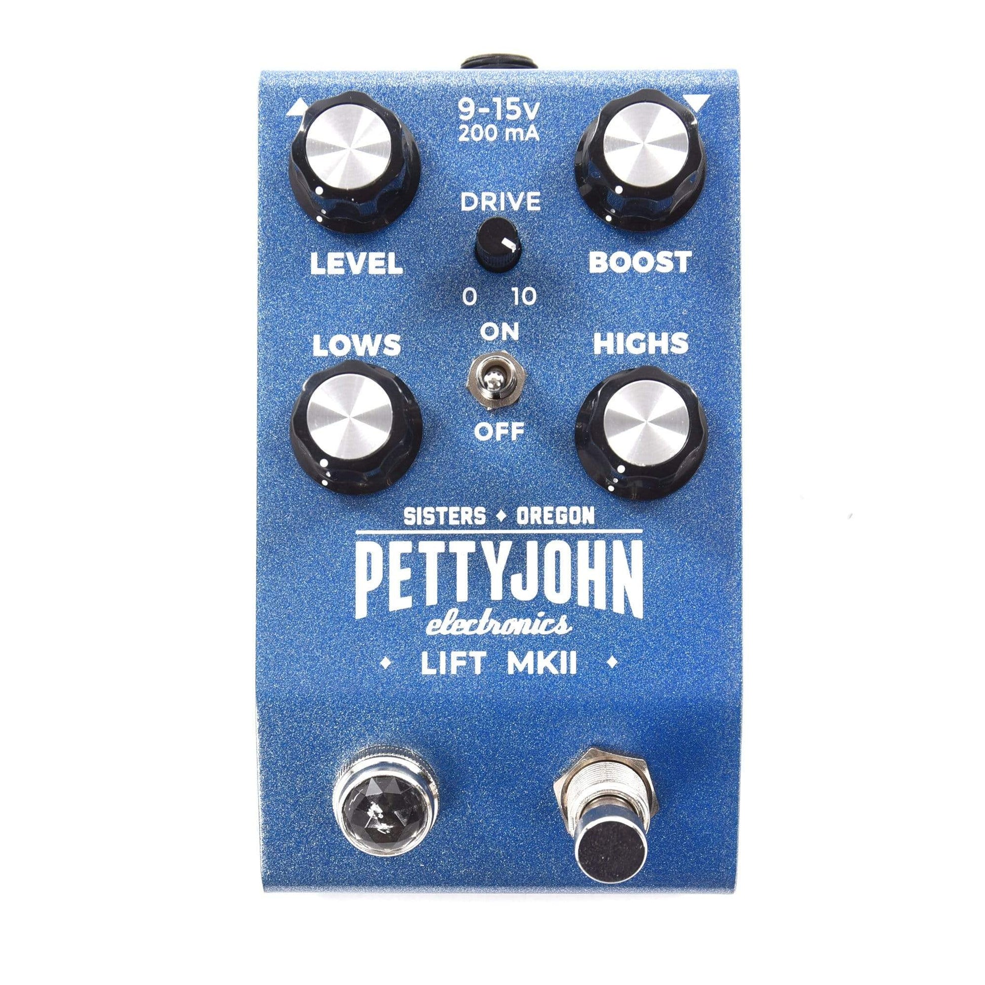 pettyjohn pedals Pettyjohn Electronics LIFT MKII Studio Grade Buffer Boost EQ