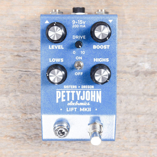 Pettyjohn Electronics LIFT MKII Studio Grade Buffer Boost EQ Effects and Pedals / Overdrive and Boost