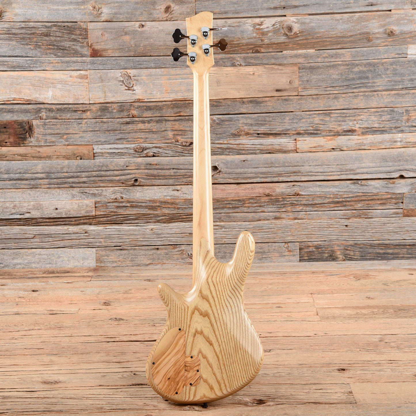 PHD Custom Olive Wood 4-String 32" Scale Bass Natural 2018 Bass Guitars / Short Scale