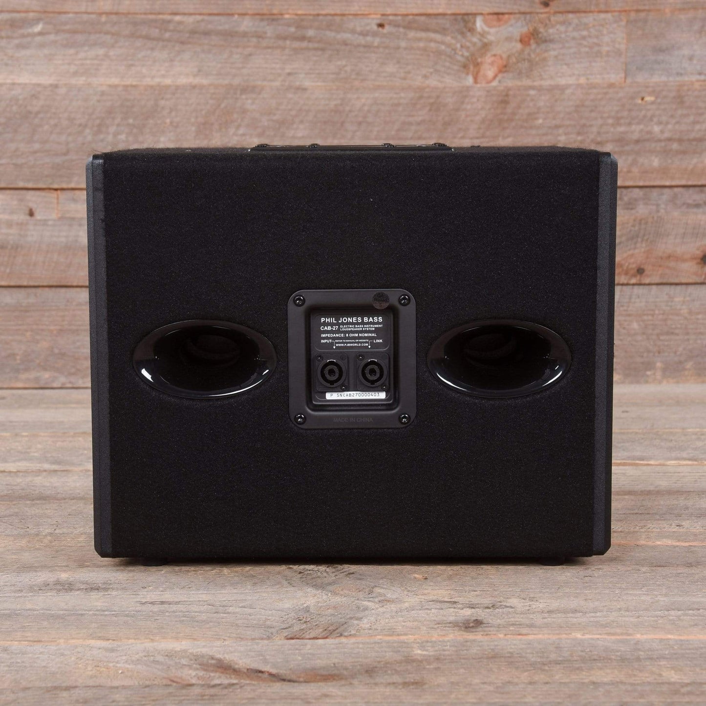 Phil Jones CAB 27 2x7 Bass Cab 150W 8Ohms w/3" Tweeter Amps / Bass Cabinets