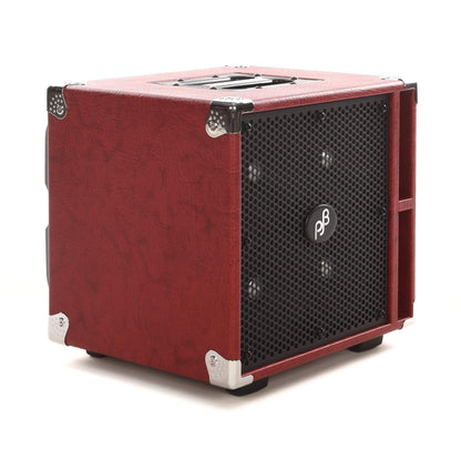 Phil Jones Compact 4 4x5 Piranha Bass Cabinet Red Amps / Bass Cabinets