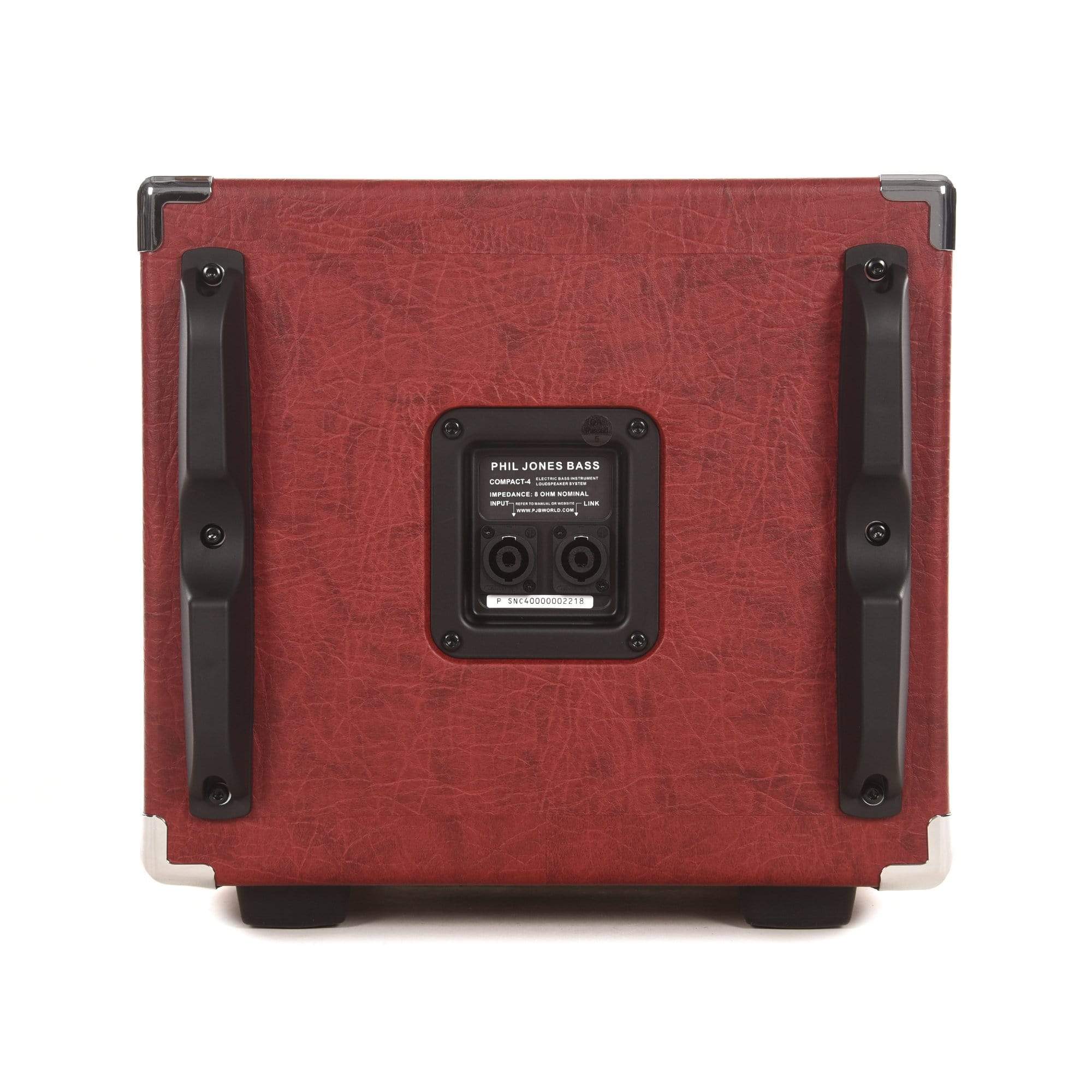 Phil Jones Compact 4 4x5 Piranha Bass Cabinet Red Amps / Bass Cabinets